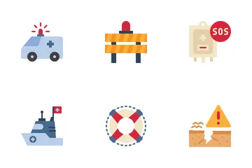Rescue Emergency Icon Pack