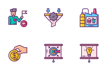 Research And Development (R&D) Icon Pack