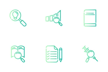 Research And Education Icon Pack