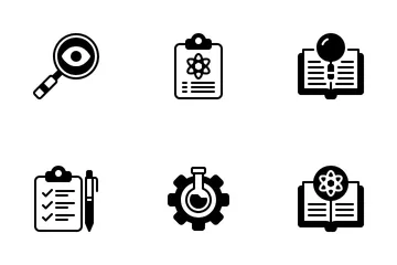 Research & Science Icon Pack