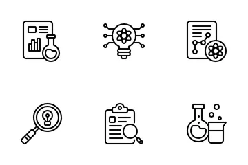 Research & Science Icon Pack