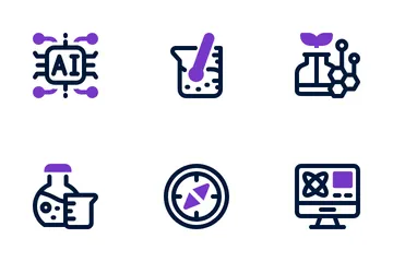 Research Tools Icon Pack