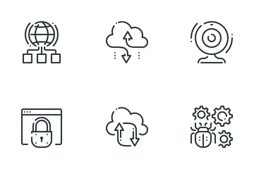 Réseau Pack d'Icônes