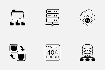 Réseautage et communication Pack d'Icônes