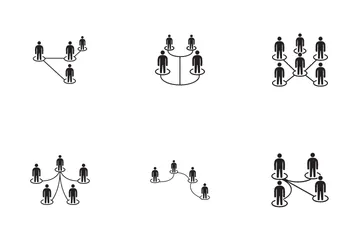 Réseau de personnes Pack d'Icônes