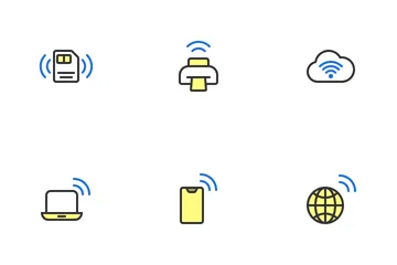 Réseau sans fil Pack d'Icônes