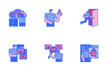 Réseaux sociaux Pack d'Icônes