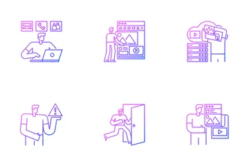 Réseaux sociaux Pack d'Icônes
