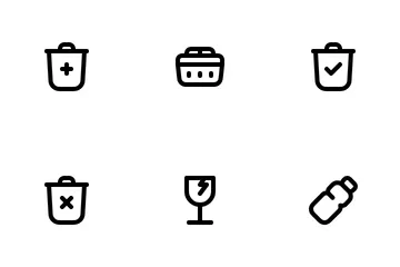 Desperdiciar Paquete de Iconos