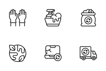 Desperdiciar Paquete de Iconos