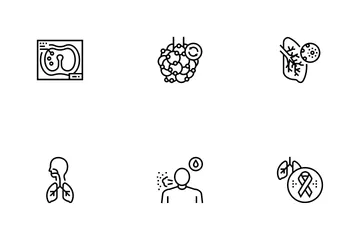 Respiratory Disease Icon Pack