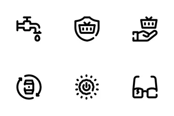 Responsible Consumption Icon Pack
