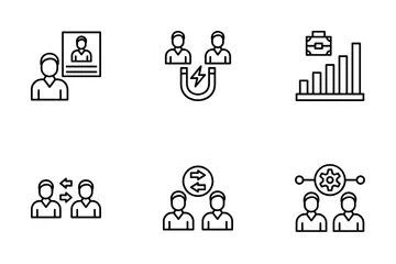 Ressources humaines Pack d'Icônes