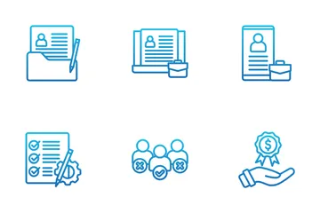 Ressources humaines Pack d'Icônes