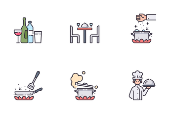 Restaurant And Dining Icon Pack