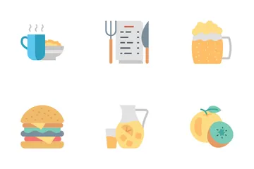 Restaurant And Food Icon Pack