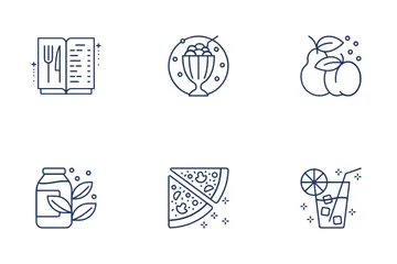 Restaurant And Food Icon Pack