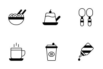 Restaurant And Kitchen Icon Pack