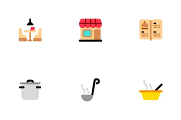 Restaurant & Eatery Icon Pack