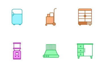 Restaurant Equipment Icon Pack