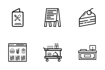 Restaurant & Food Icon Pack