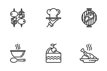 Restaurant Menu Icon Pack