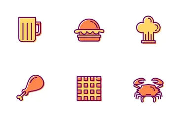 Restaurant Menu Icon Pack