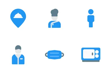 Restaurante Paquete de Iconos