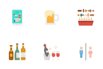 Restaurante Paquete de Iconos