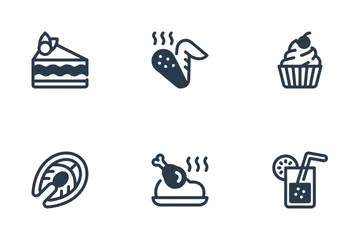 Cardápio do restaurante Icon Pack