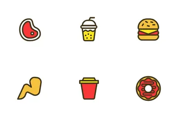 Fast food Pack d'Icônes
