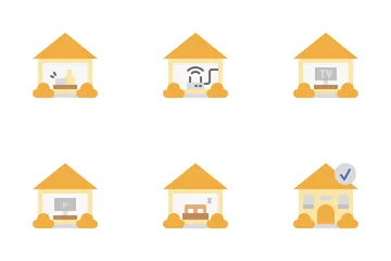 Reste à la maison Pack d'Icônes