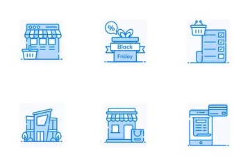 Retail Shopping Icon Pack