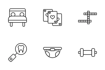 Retirement Home Icon Pack