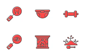 Retirement Home Icon Pack