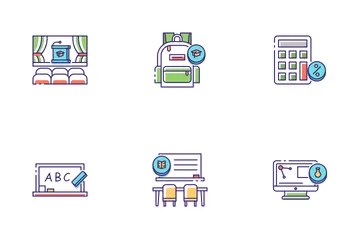 Retour à l'école Pack d'Icônes