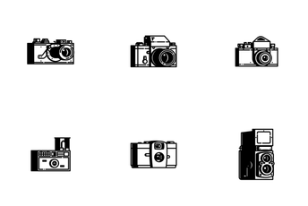 Retro Cameras Icon Pack