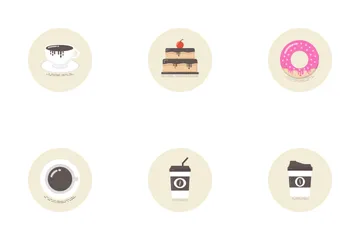 Retro Food Icon Pack