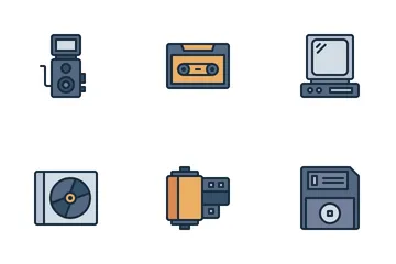 Retro Gadget Icon Pack