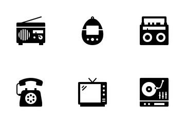 Retro Gadget Icon Pack