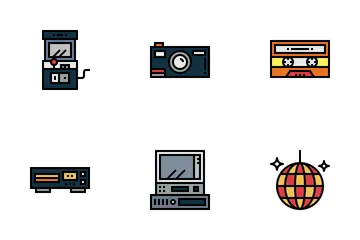 Retro Paquete de Iconos