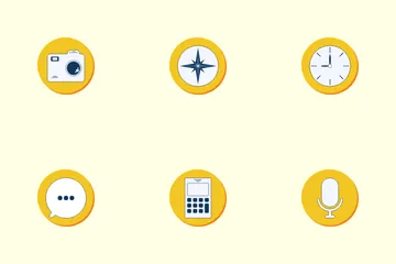 Retro Mobile App Icon Pack