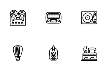 Retro Stuff Devices Icon Pack