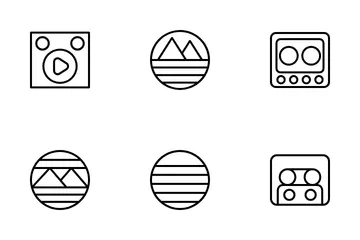 Retrowave Icon Pack