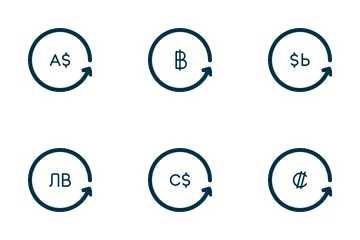 Revenues Money Icon Pack