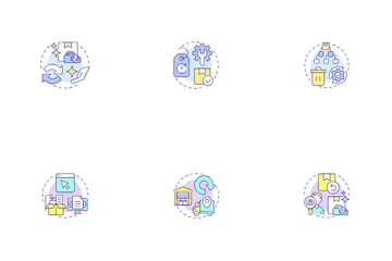 Reverse Logistics Icon Pack