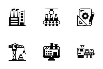 Revolução Industrial Pacote de Ícones