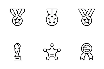 Reward And Badge Icon Pack