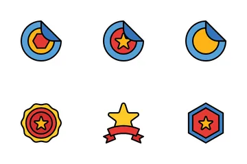 Reward And Badge Icon Pack