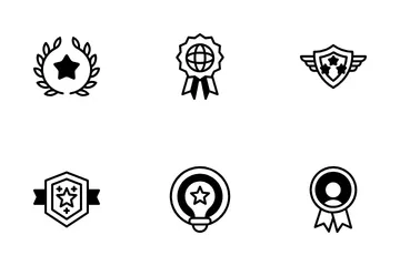 Reward And Badge Icon Pack